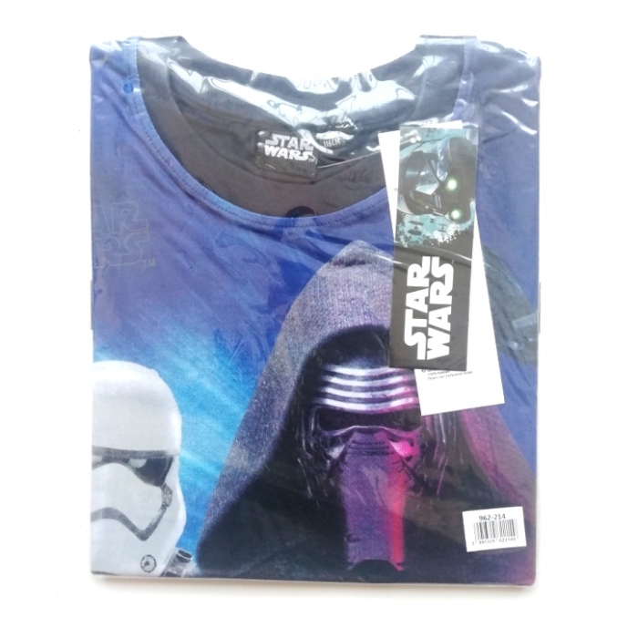 check stock - Star Wars  T SHIRT IN BLACK -- £3.99 per item - 4 pack